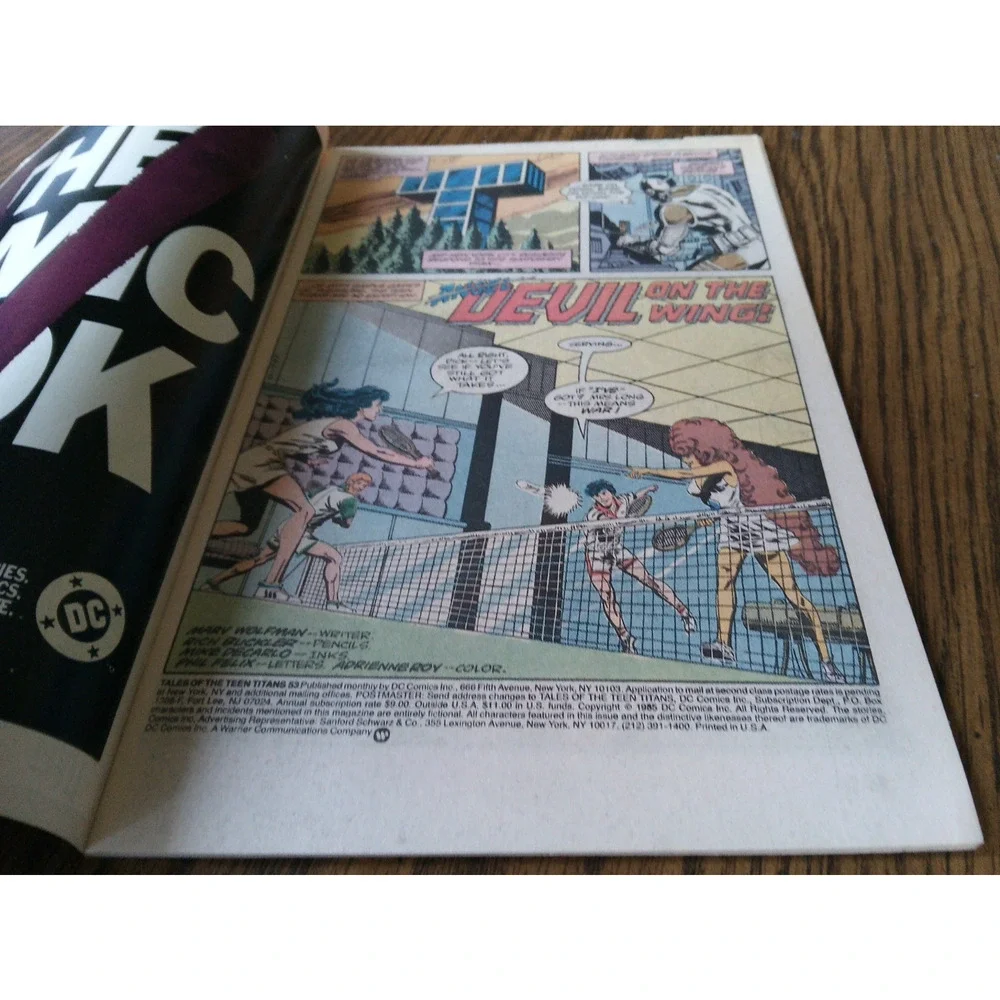 Tales Of The Teen Titans #53 May 1985 DC Comics
